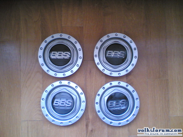 BBS naafdoppen voor Golf 3 GTI VR6