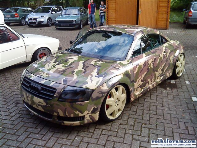 Camouflage: Mk1 Audi TT