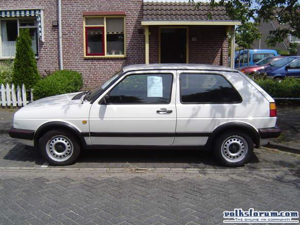 modeljaren Golf 2 GTI