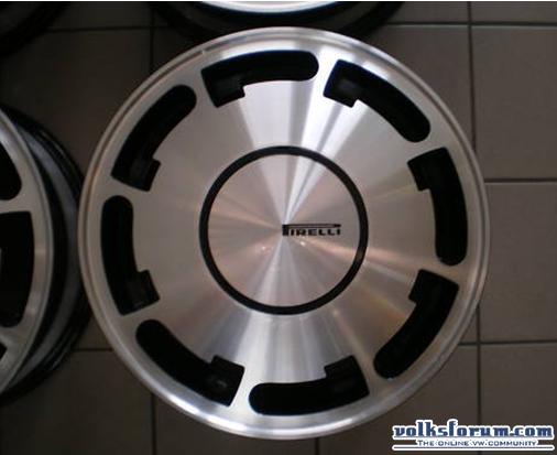 6x15" pirelli's