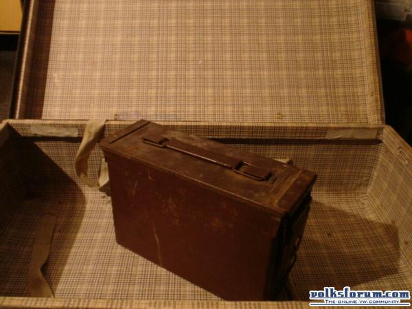  WWII ammo box