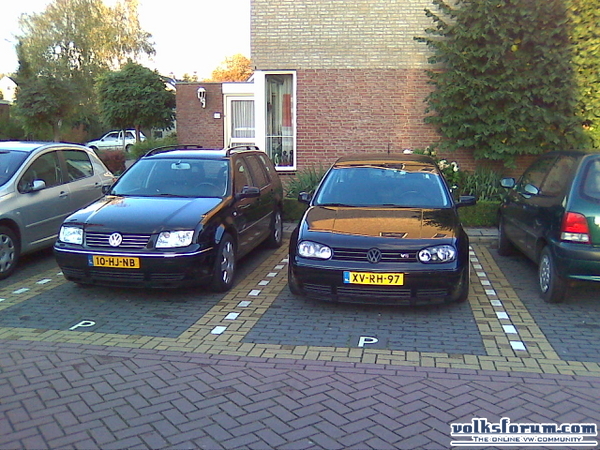 van mn golf naar een bora