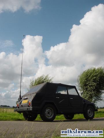 complete antenne op de kubel