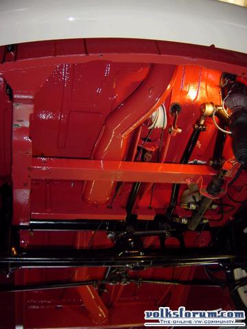 bus in de werkplaats