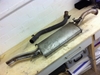 Golf gti 16v einddemper s-rohr