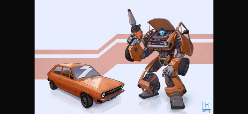 Audi 50 Transformer