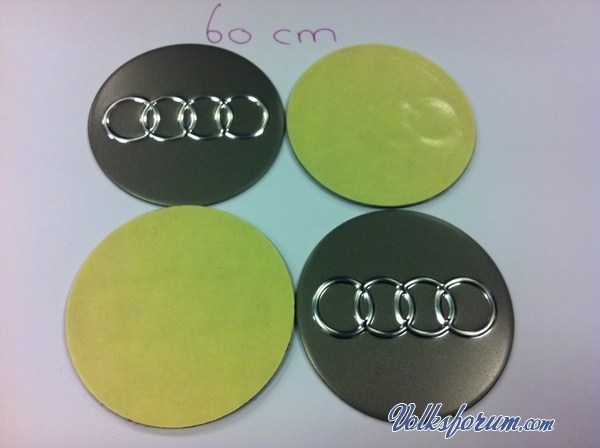 AUDI LOGO 60 70 120 MM