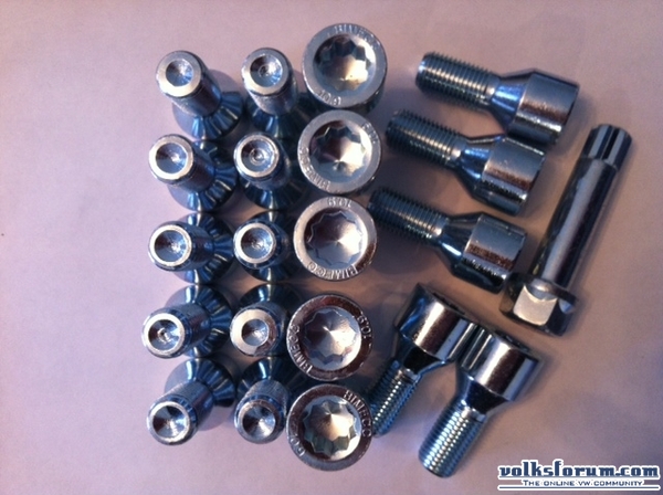 torx 14x1.5 bouten 20st