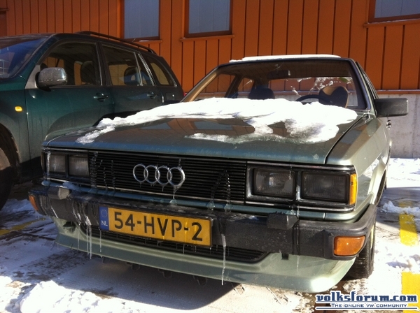 Audi 80 winter 2012