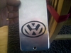 accuplaat vw logo