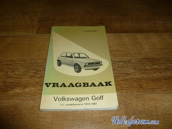 For sale vraagbaak Golf1