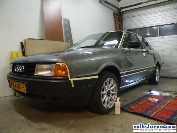 Audi 80 Quattro opknappen 