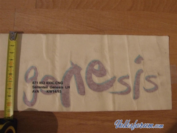 Polo 2f G40 Genesis stickers