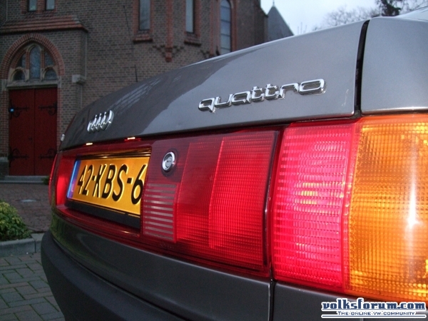 Mijn nieuwe Audi 80 Quattro