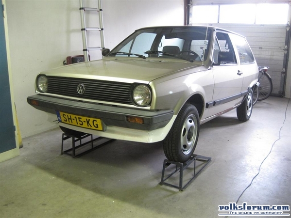 Polo 2 steilheck gat in front 
