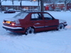 jetta in de sneeuw