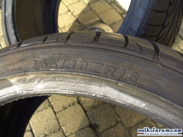 265/30zr18 sp 9000 8mm