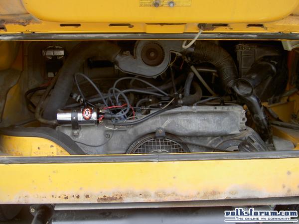 updated ignition on my 2000cc westy