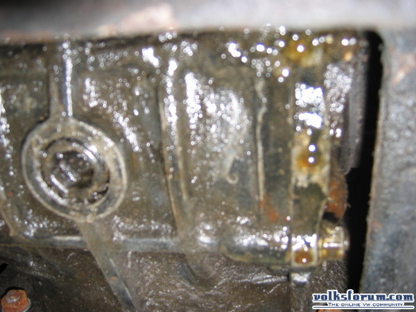 lekkende gearbox