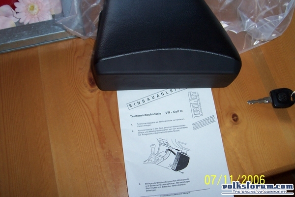 telefoon console