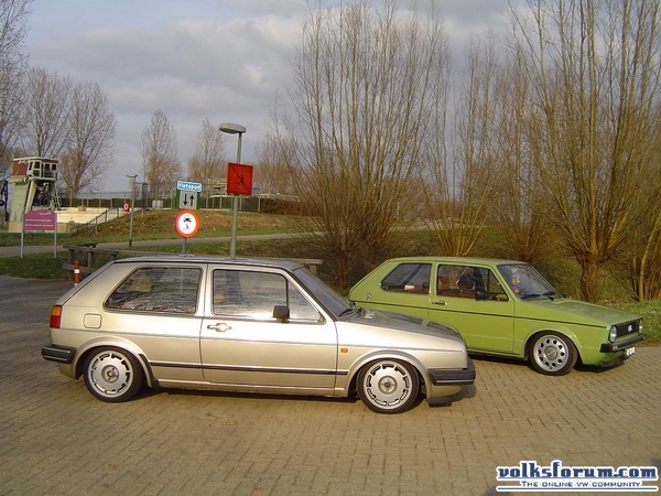 Golf MK1 + MK2 oldie's