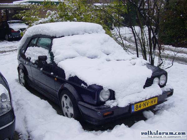 cabby in de sneeuw 2