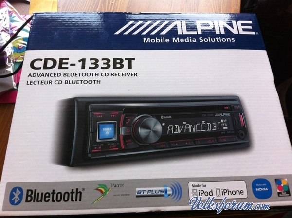 Alpine CDE-133BT