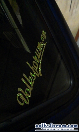volksforum sponsor sticker