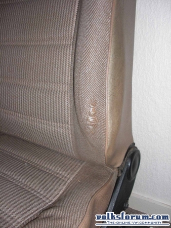 beige interieur golf mk2