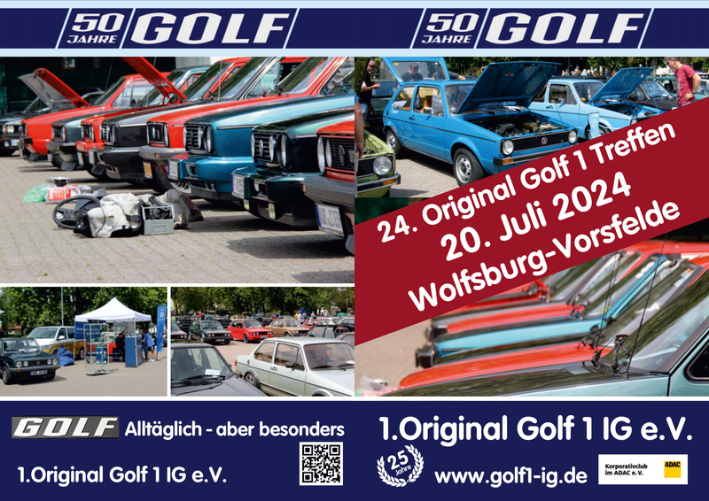 Golf 1 Treffen Wolfsburg 20-7-2024