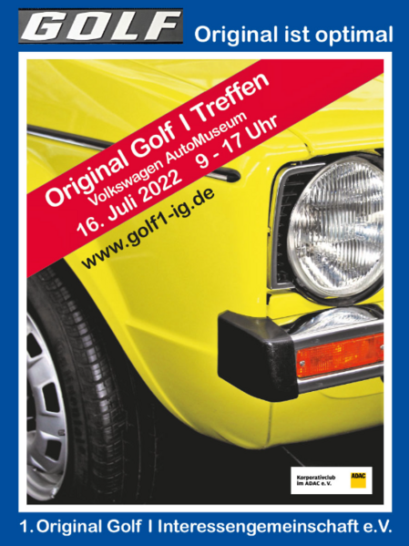 Golf 1 IG Treffen WOB 16 juli 2022