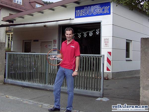 Luke met stuur bij Bug-Box