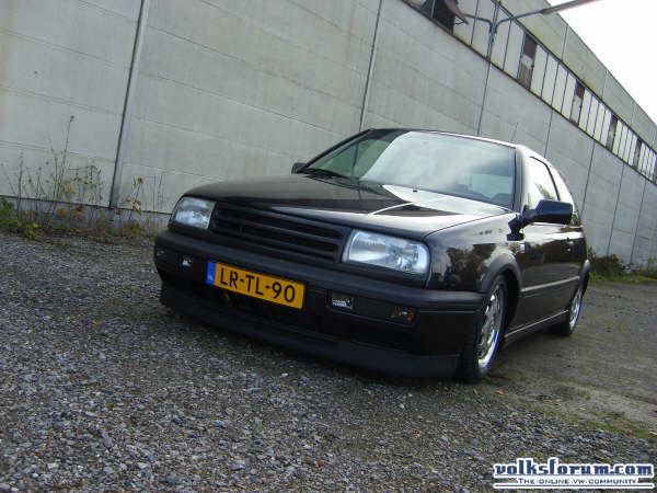 a3 wielen gemonteerd