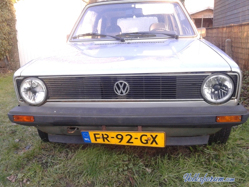 Mijn Golf MK1 Cabrio