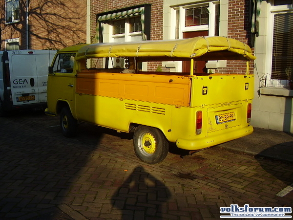 tarzan's t2a enkel cab met huif 