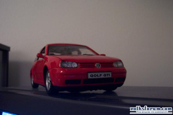 golf gti 1/18 verlaagd