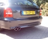 Cleane klep met sportuitlaat