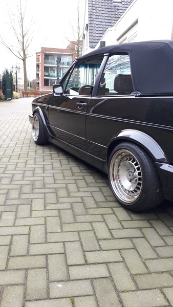 Golf cabrio blackline Otto Edelijn