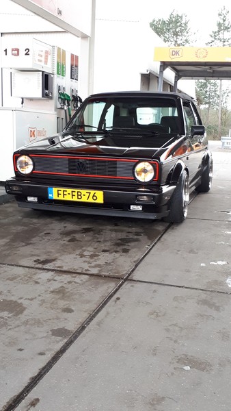 Golf cabrio blackline Otto Edelijn