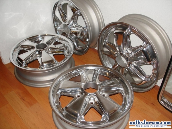 4,5j fuchs velgen gepolijst
