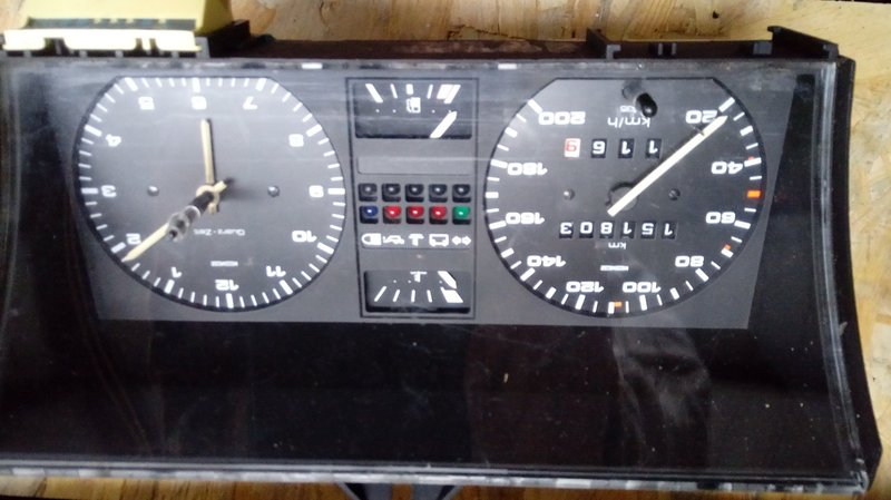 mk1 tellerklok Golf 2