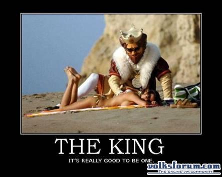 the king
