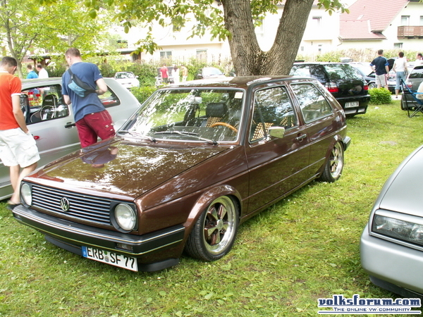 Golf 2 op fuchsen