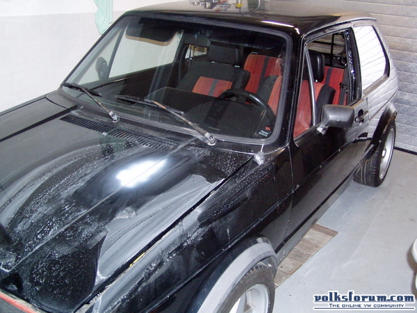 vw golf 1.6d project